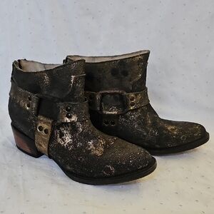 Freebird by Steven Phlow Ankle Boot Harness Western Boho Bike Womes 7M
